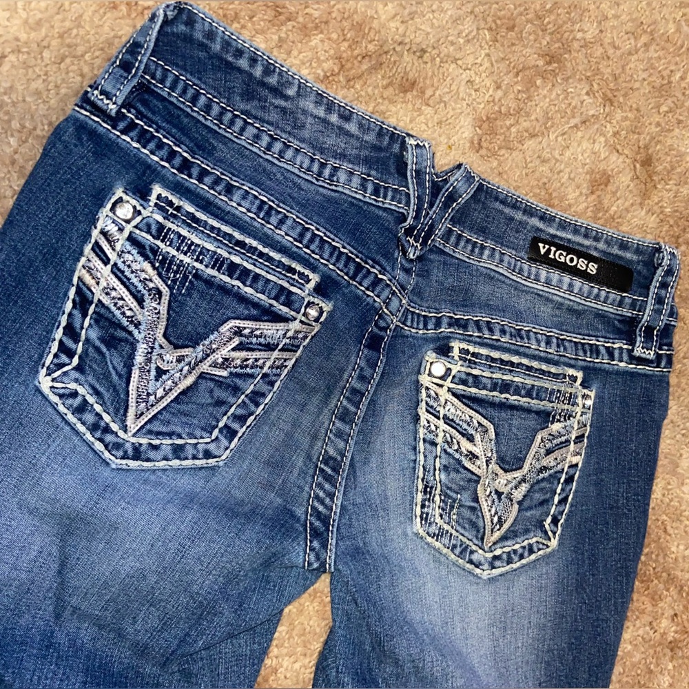 VIGOSS THE DUBLIN BOOTCUT WOMENS JEANS - Picture 4 of 9